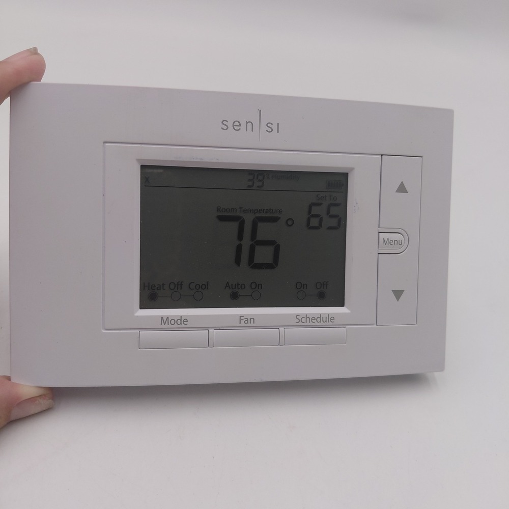 Emerson Sensi 1F87U-42WF Smart Programmable Wi-Fi Thermostat Works